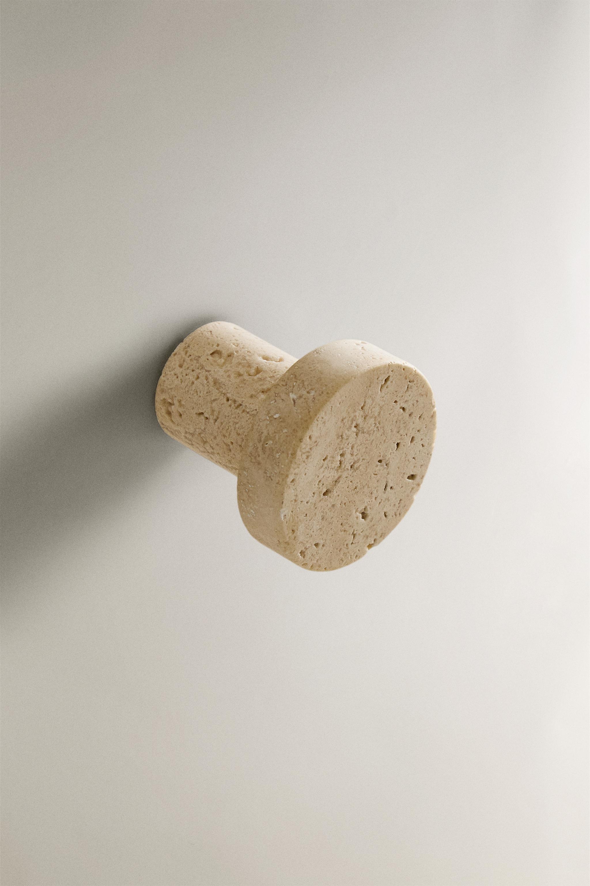 BEIGE MARBLE HOOK — Beige