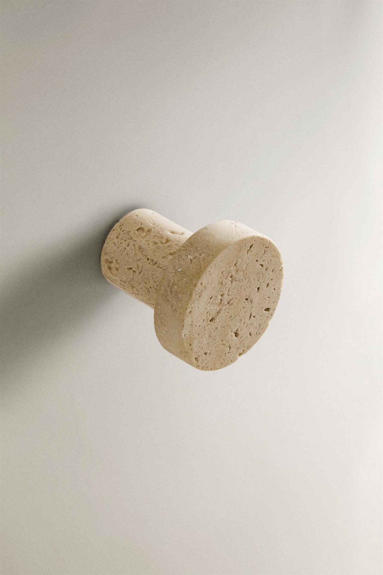 Beige Marble Hook — Beige