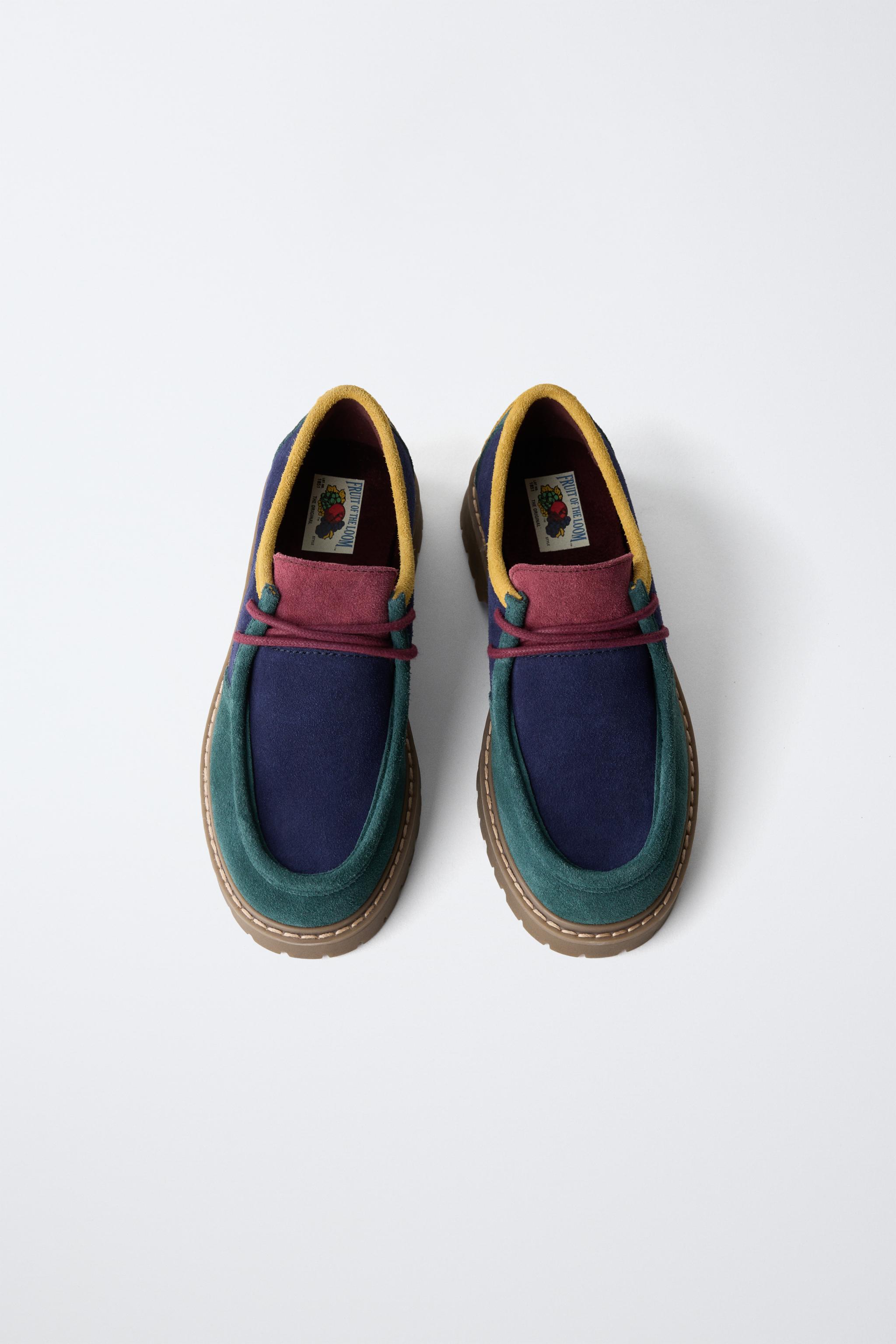 DERBYS EN CUIR FRUIT OF THE LOOM™