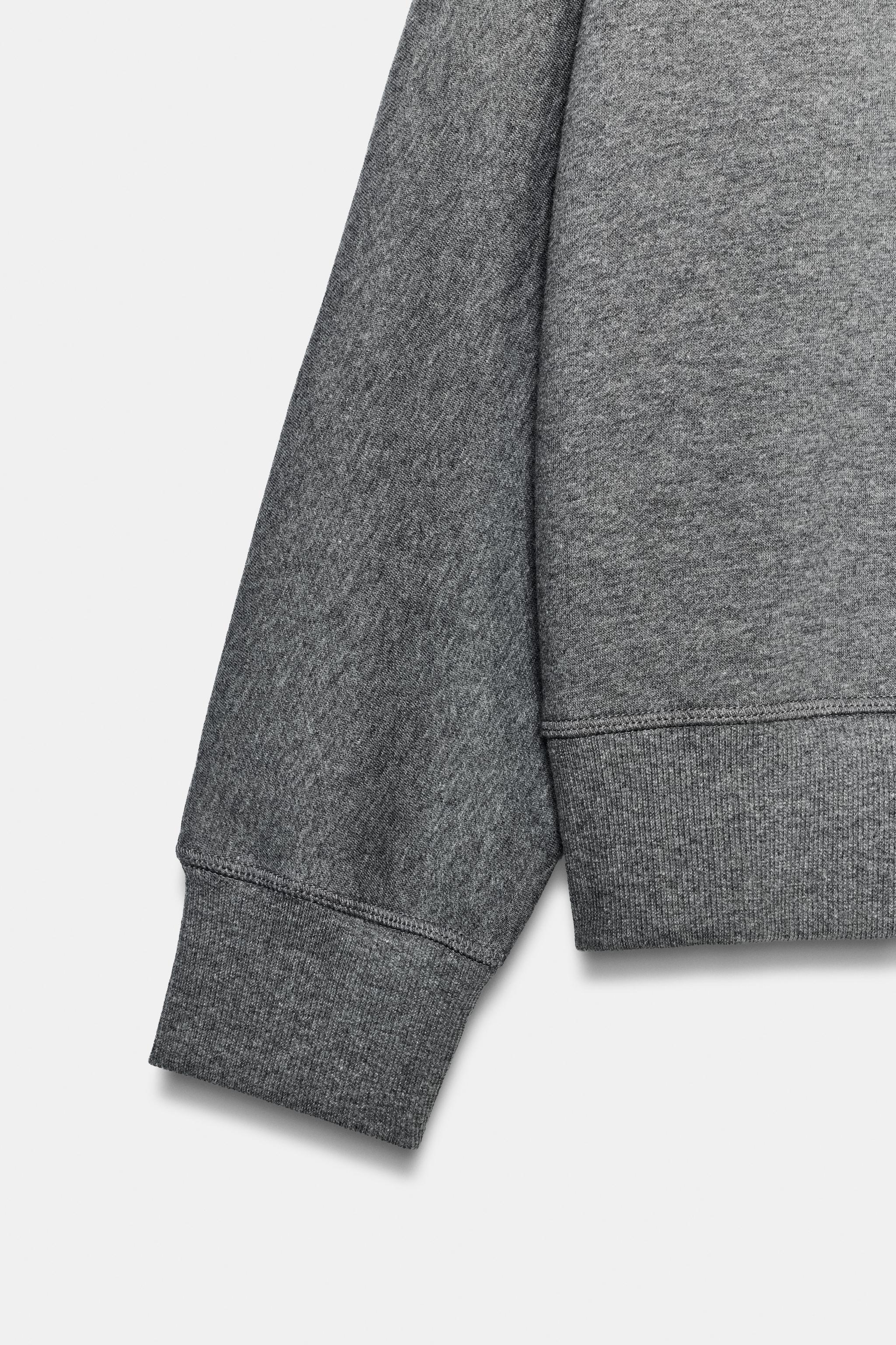 SWEAT BASIQUE EN MOLLETON