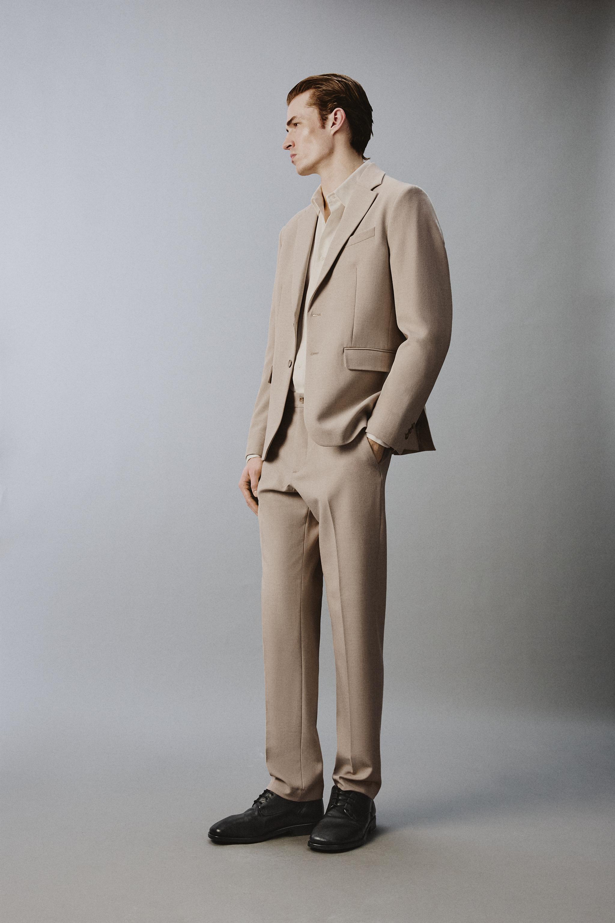 SLIM FIT SUIT BLAZER