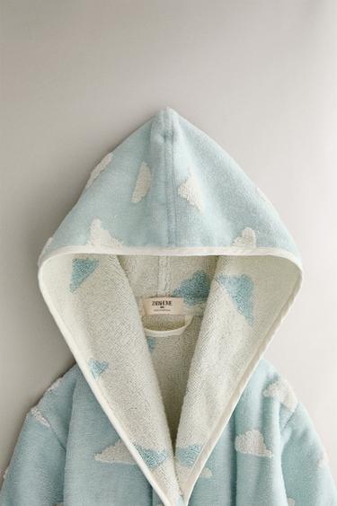 PEIGNOIR ENFANT VELOUR NUAGES TOY STORY ©DISNEY/PIXAR - Bleu clair de Zara - Image 1