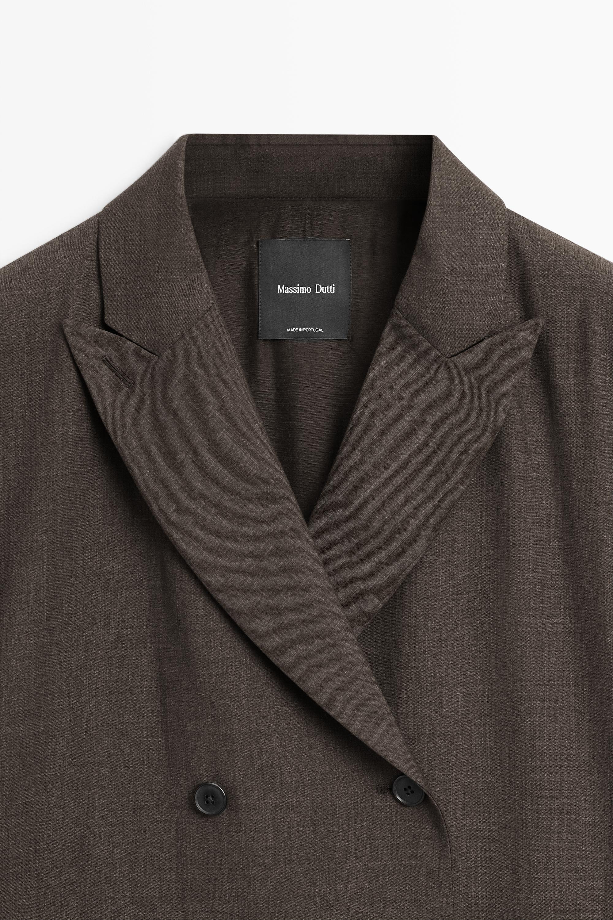 Blazer croisé à poches