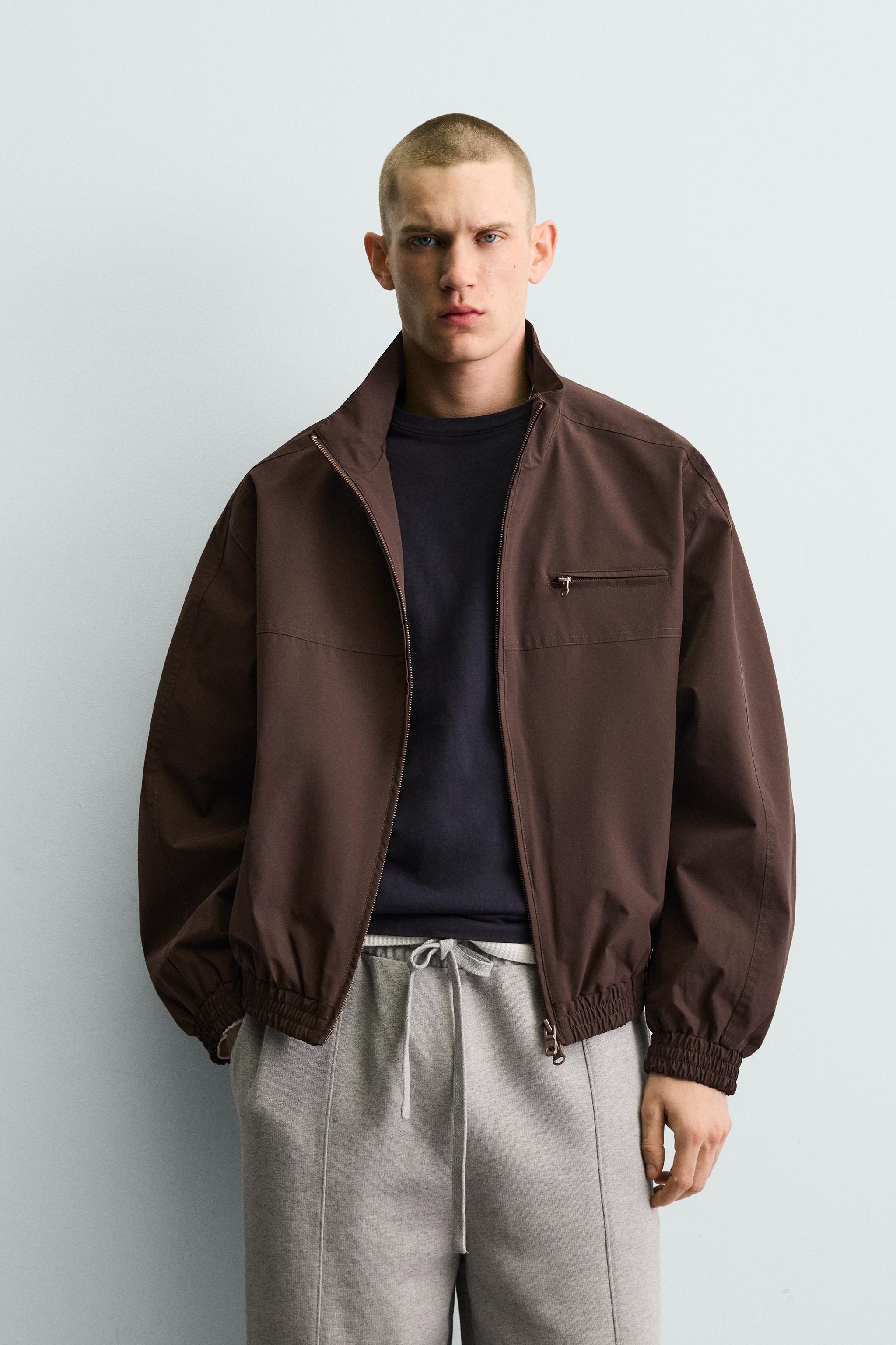 BLOUSON TECHNIQUE COUPE BOXY DÉPERLANT