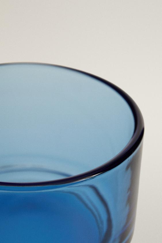 GRANDE TASSE EN VERRE - Bleu de Zara - Image 2
