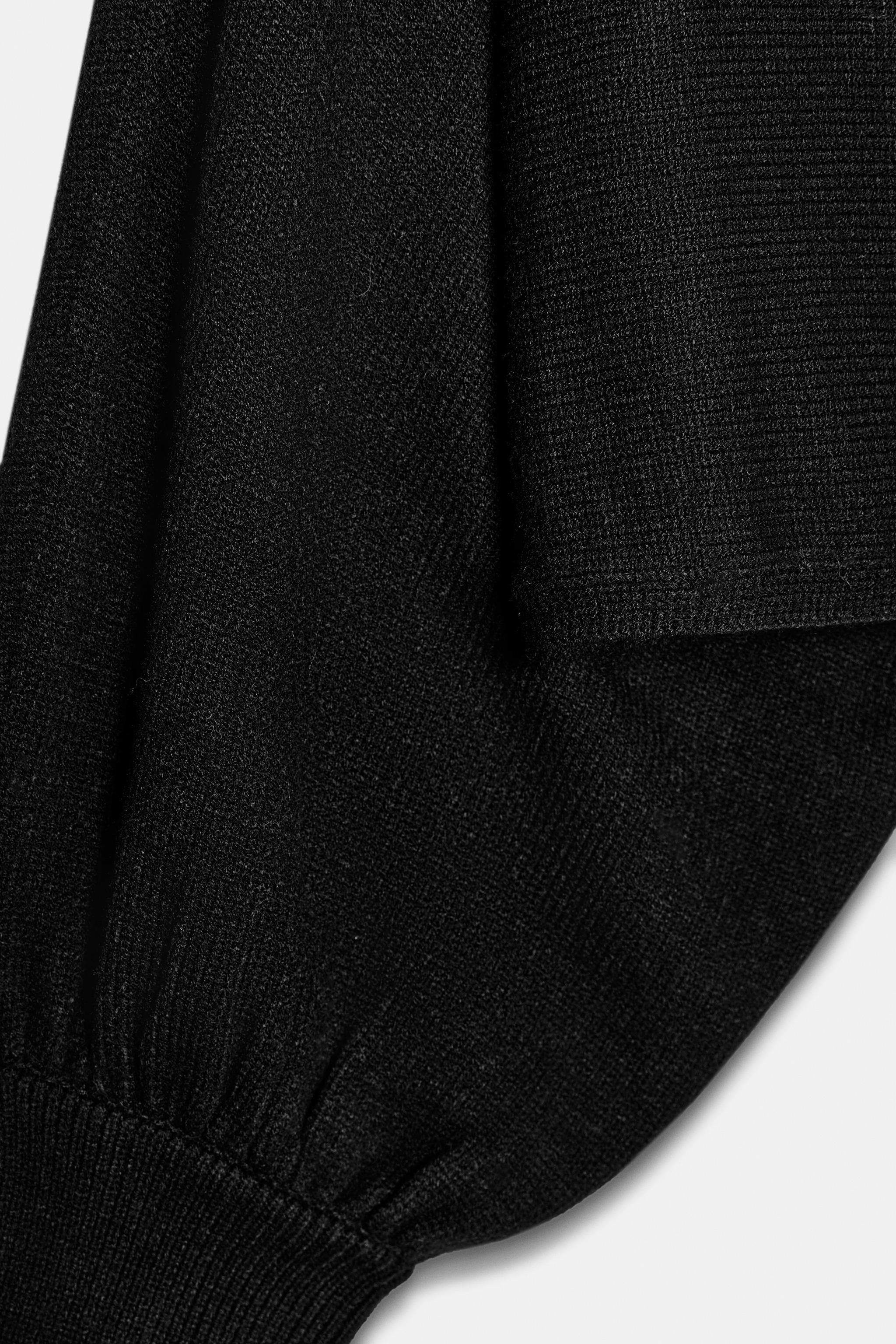 SHORT PUFF SLEEVE KNIT JUMPER