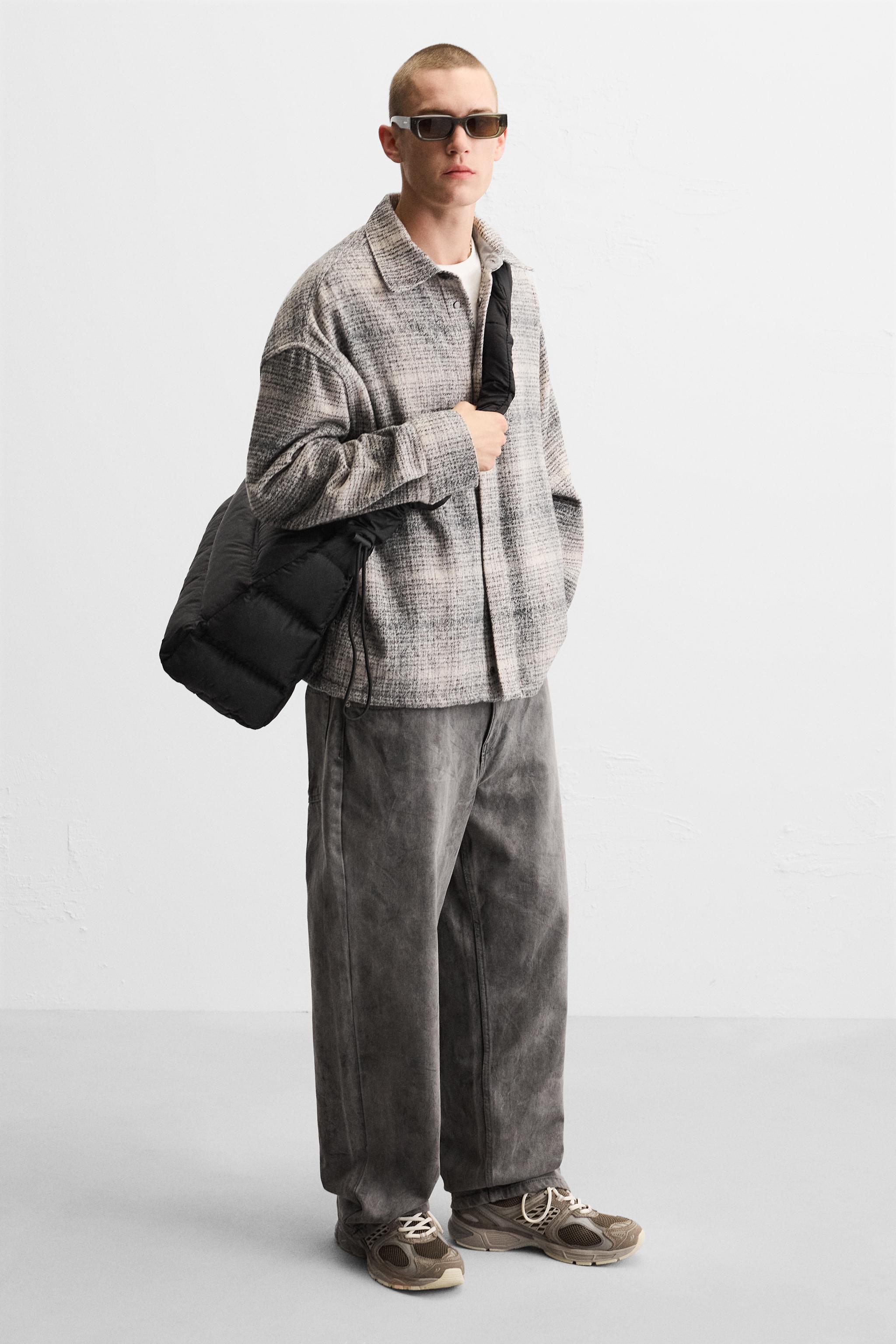 キルティングナイロンバッグ - グレー | ZARA Japan / 日本