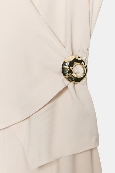 COMBINAISON DÉCOR DORÉ - Écru de Zara - Image 9