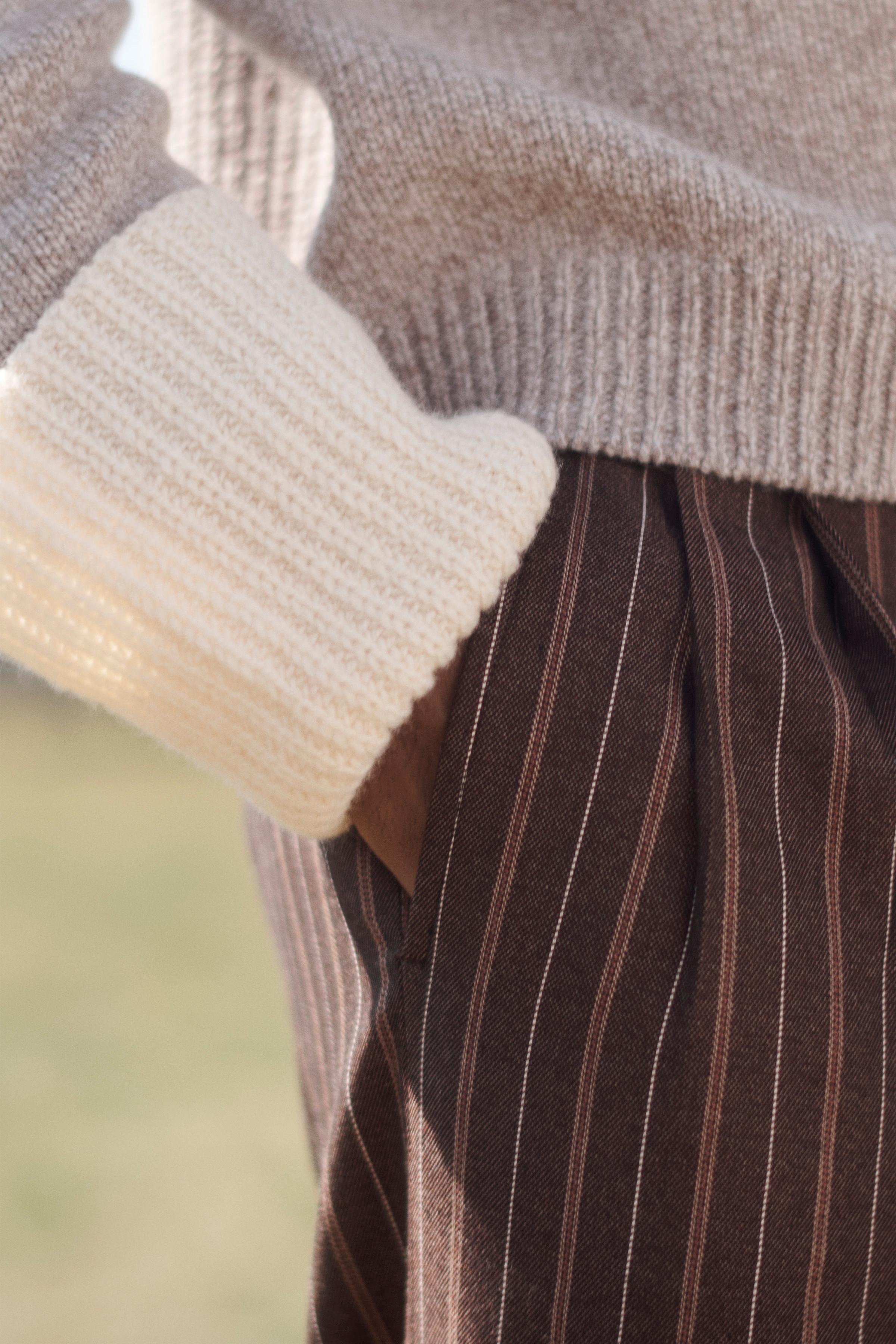 PULL COL BOUTONS LAINE ÉDITION LIMITÉE