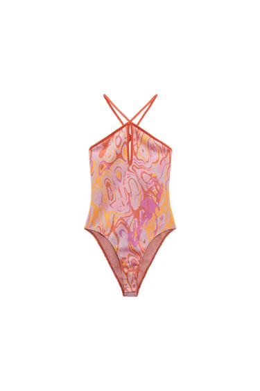 JACQUARD BODYSUIT