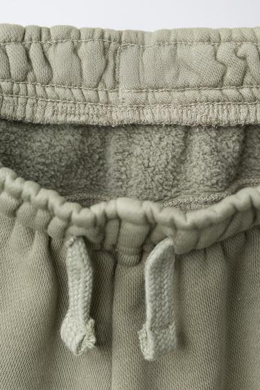 GARMENT-DYED SWEATSHIRT AND JOGGERS SET - Beige by Zara - Image 7