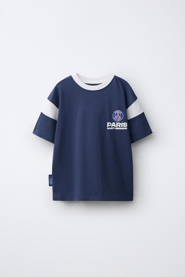 ФУТБОЛКА С ПРИНТОМ PSG® — СИНИЙ от Zara
