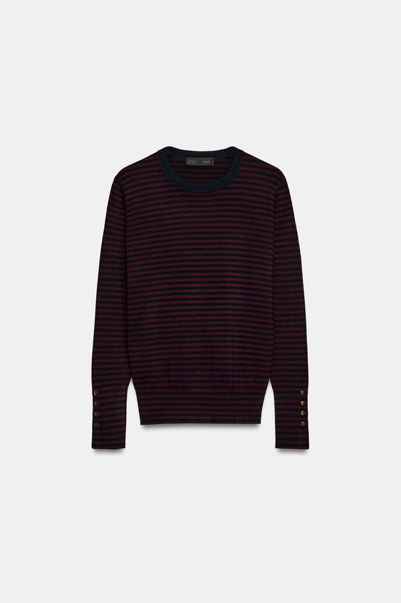 BASIC KNIT JUMPER - Stripes by Zara - Image 8