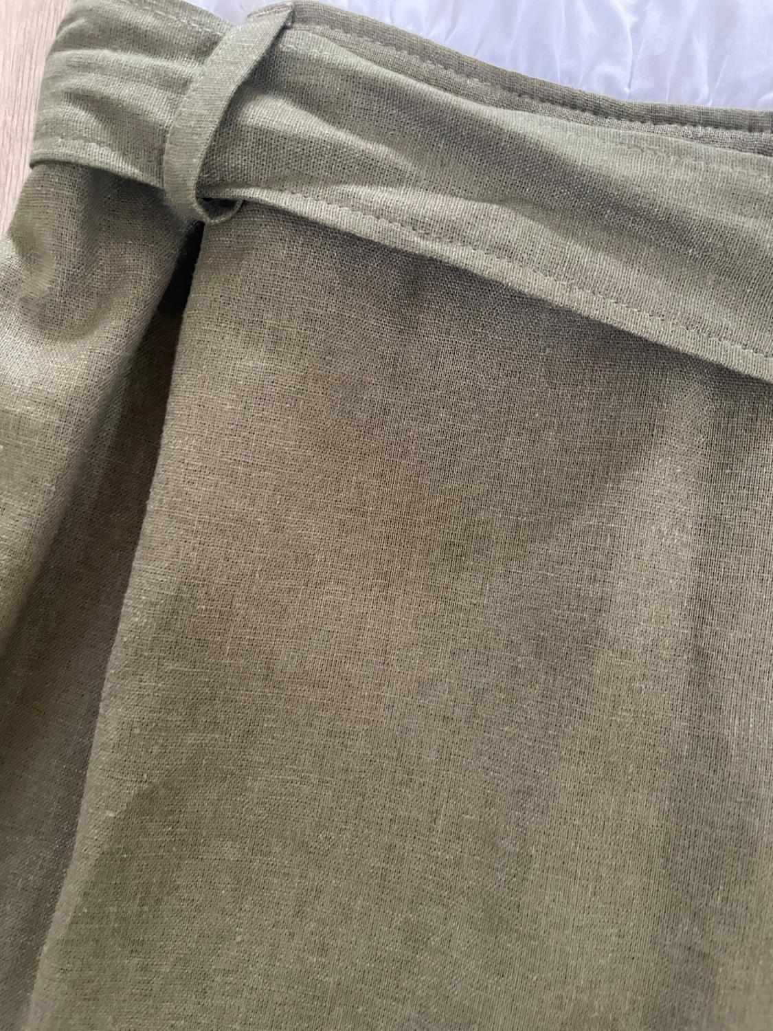 CONTRASTING MIDI DRESS - Image 3