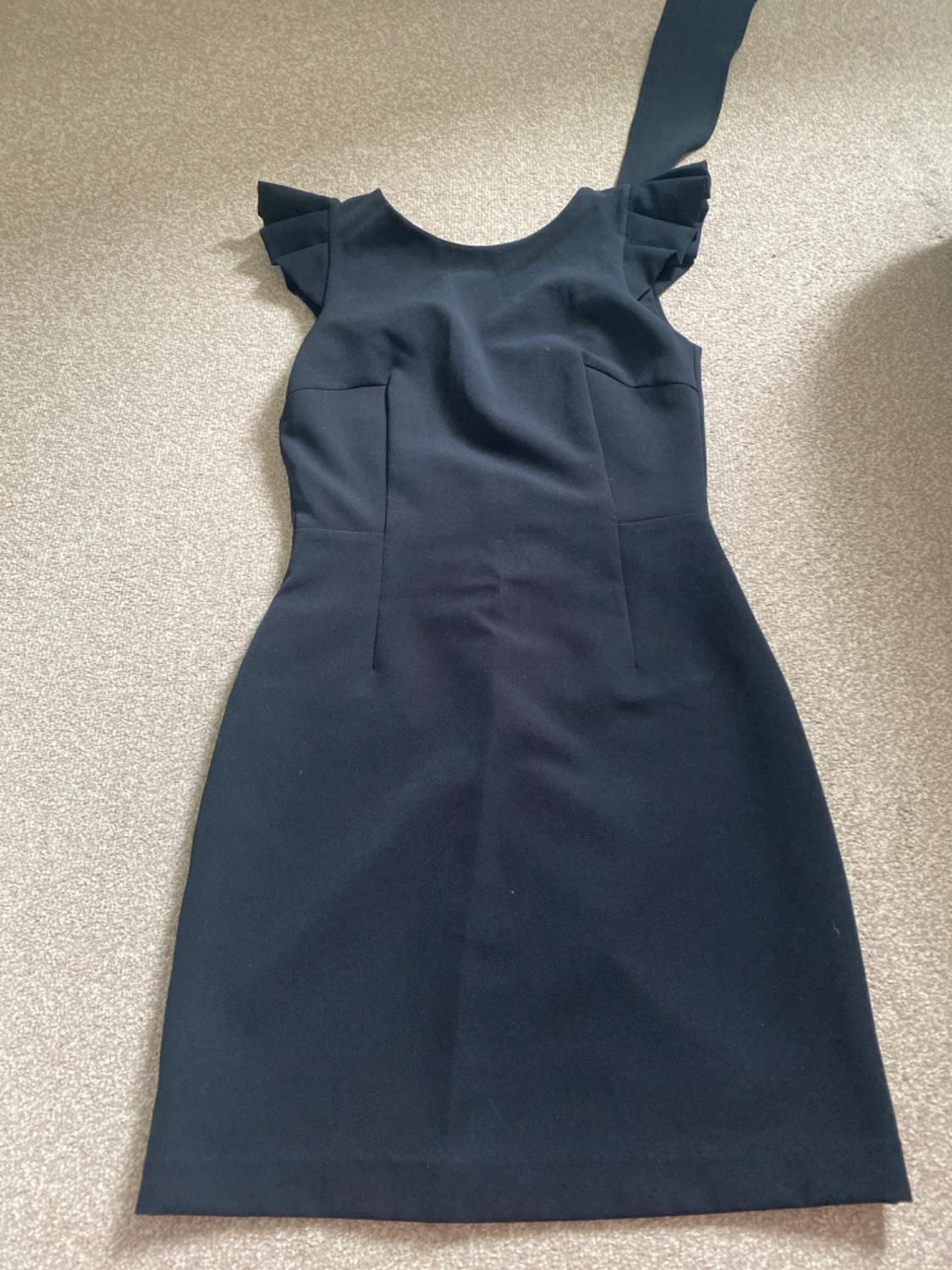 OPEN BACK DRESS WITH BOW