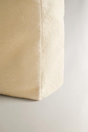 GRAND SAC DE PLAGE EN TERRY - Ivoire de Zara - Image 2