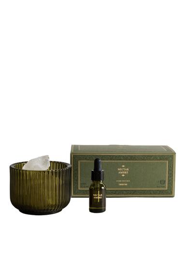 NECTAR AMBRÉ ESSENTIAL OIL AND STONES SET - Peach by Zara