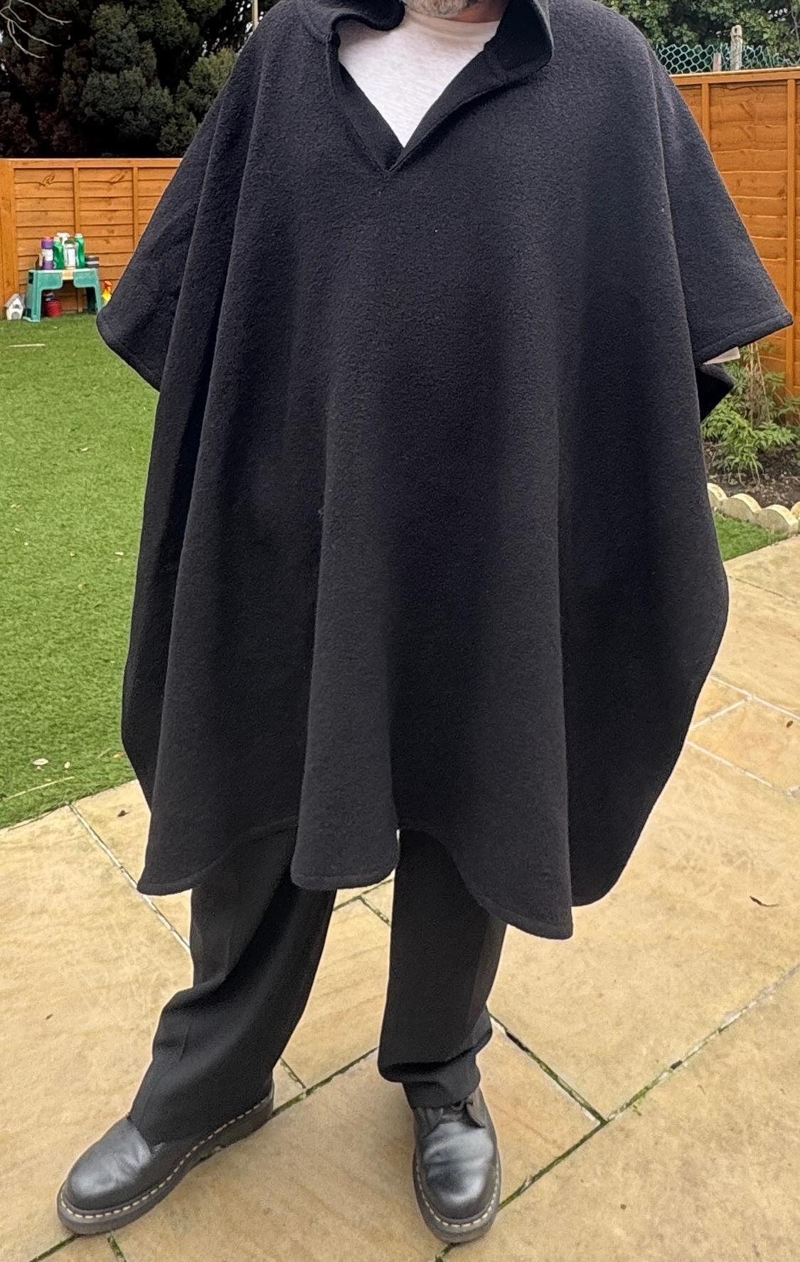 STEVEN MEISEL WOOL PONCHO - Image 2