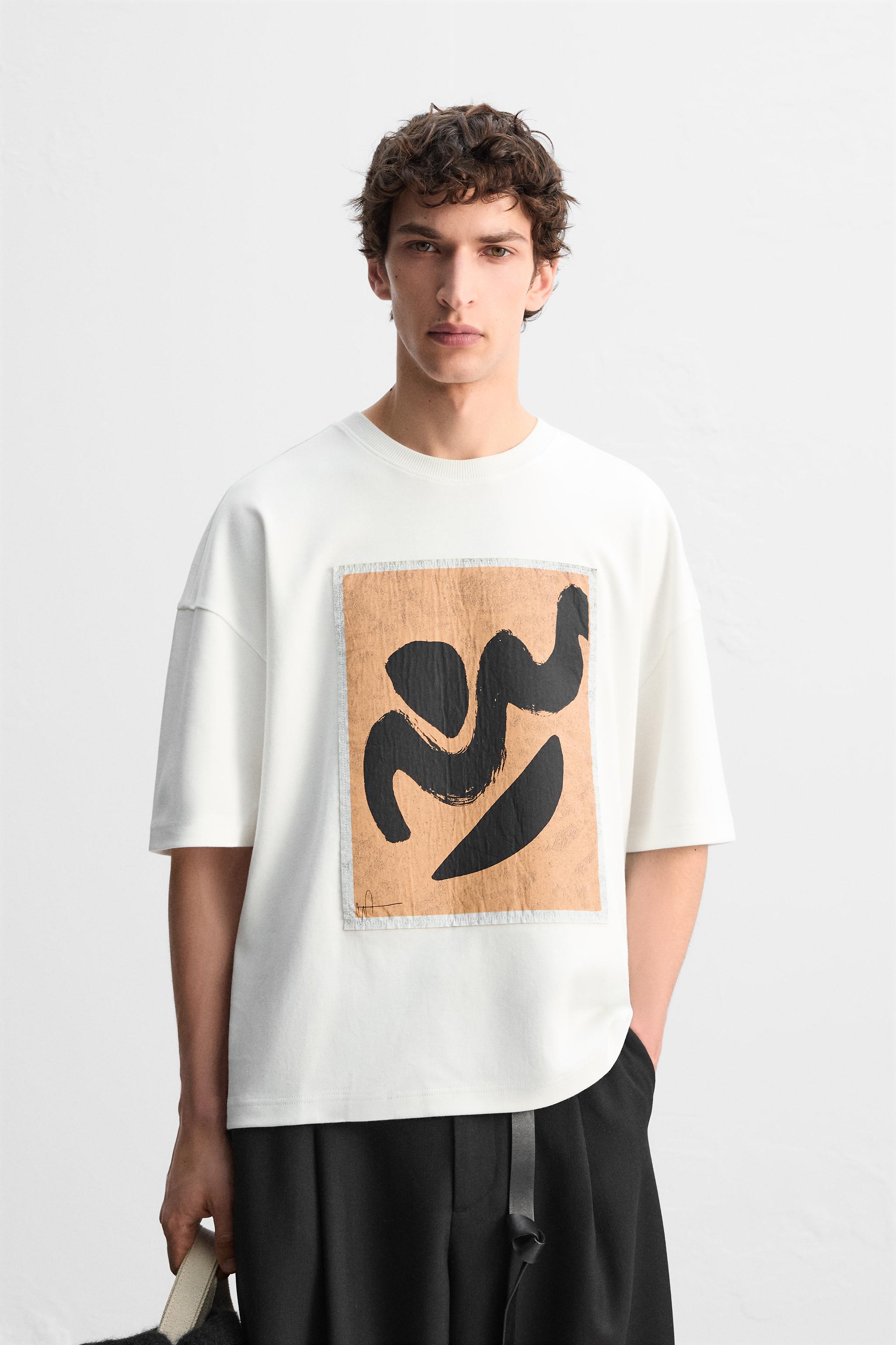 GRAPHIC PATCH SWEATSHIRT - White | ZARA Spain