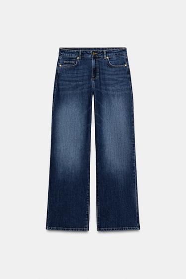 JEAN Z1975 RELAXED SLIM TAILLE BASSE - Bleu de Zara - Image 7