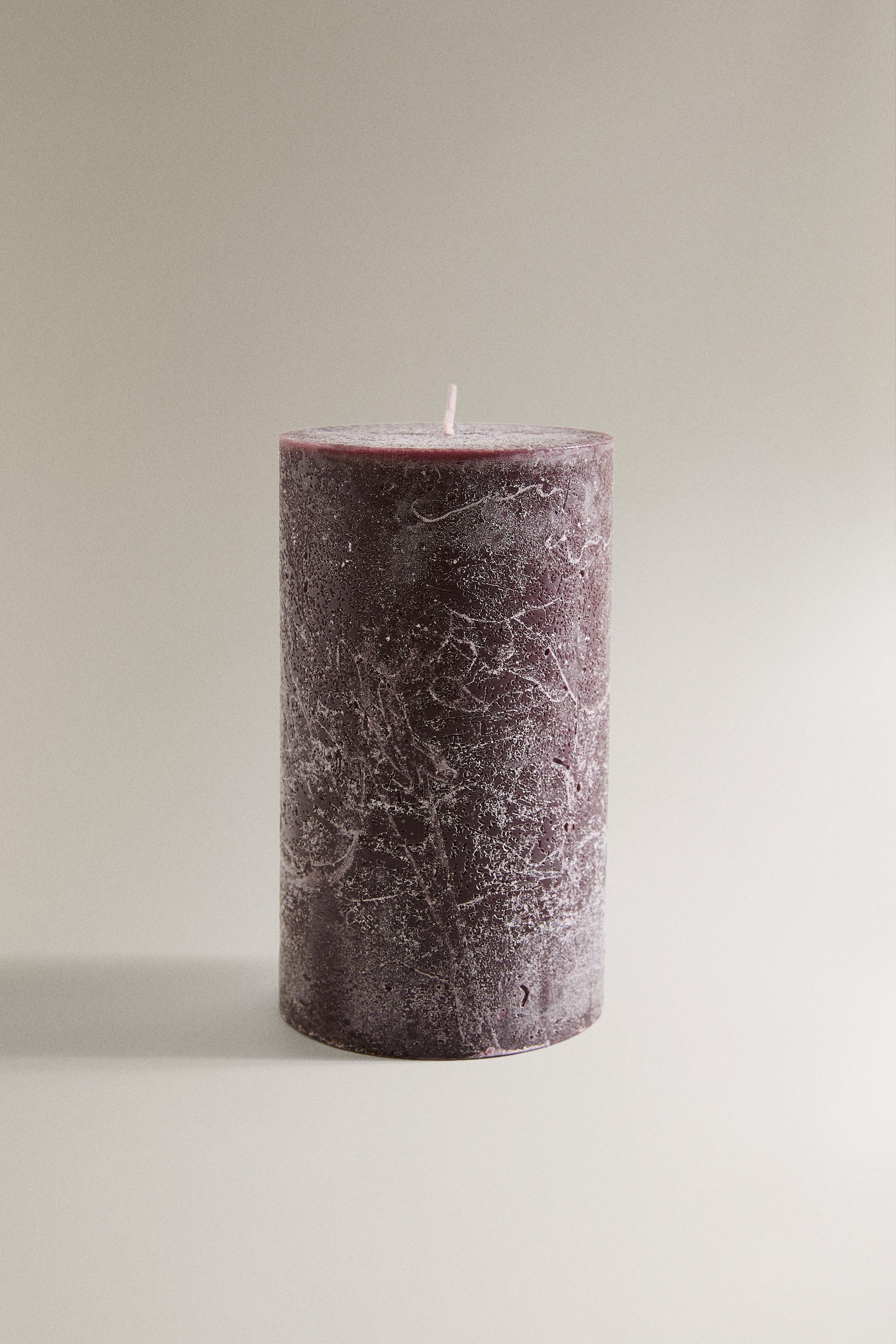 GINGERBREAD CYLINDRICAL SCENTED CANDLE
