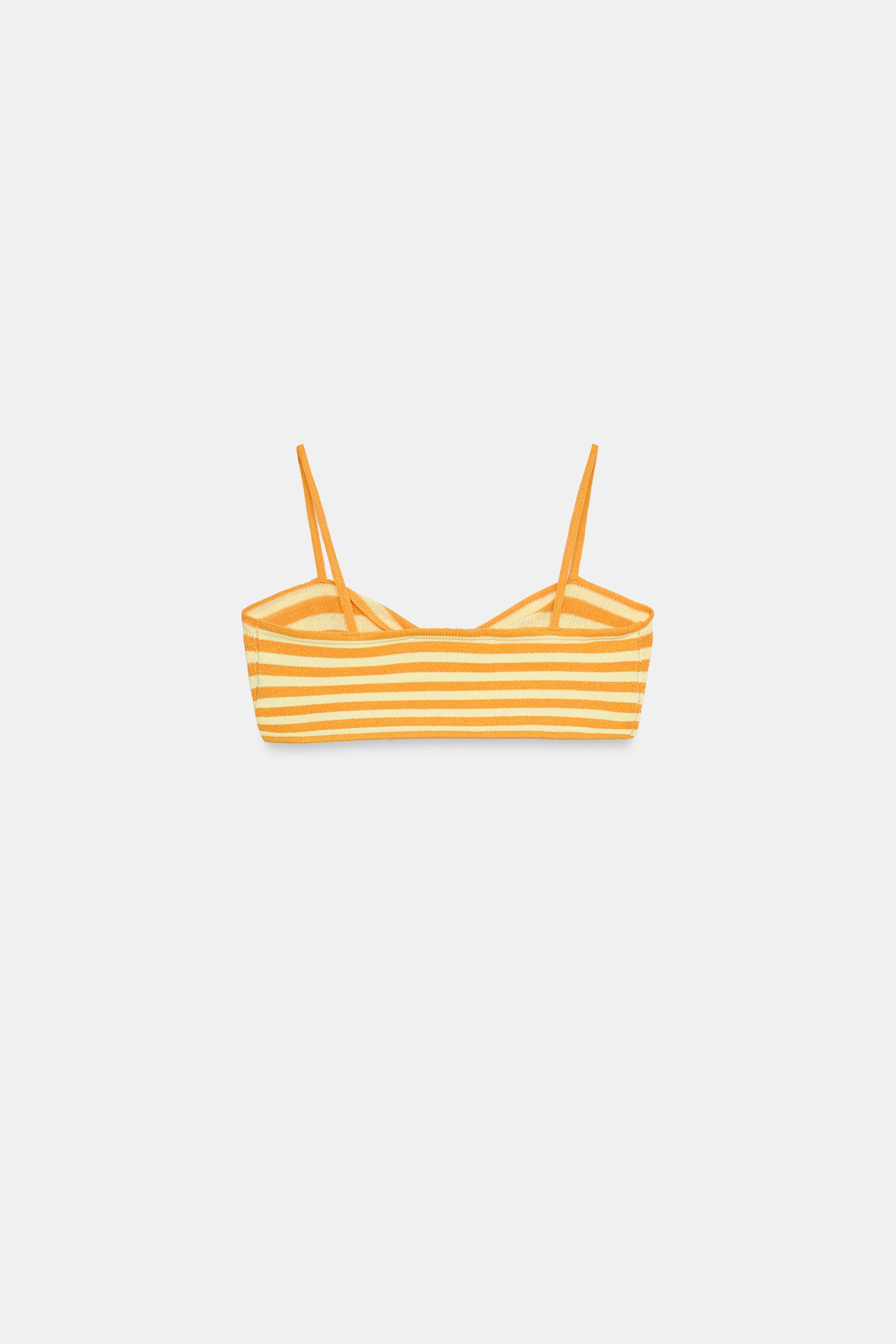 STRIPED KNIT TOP