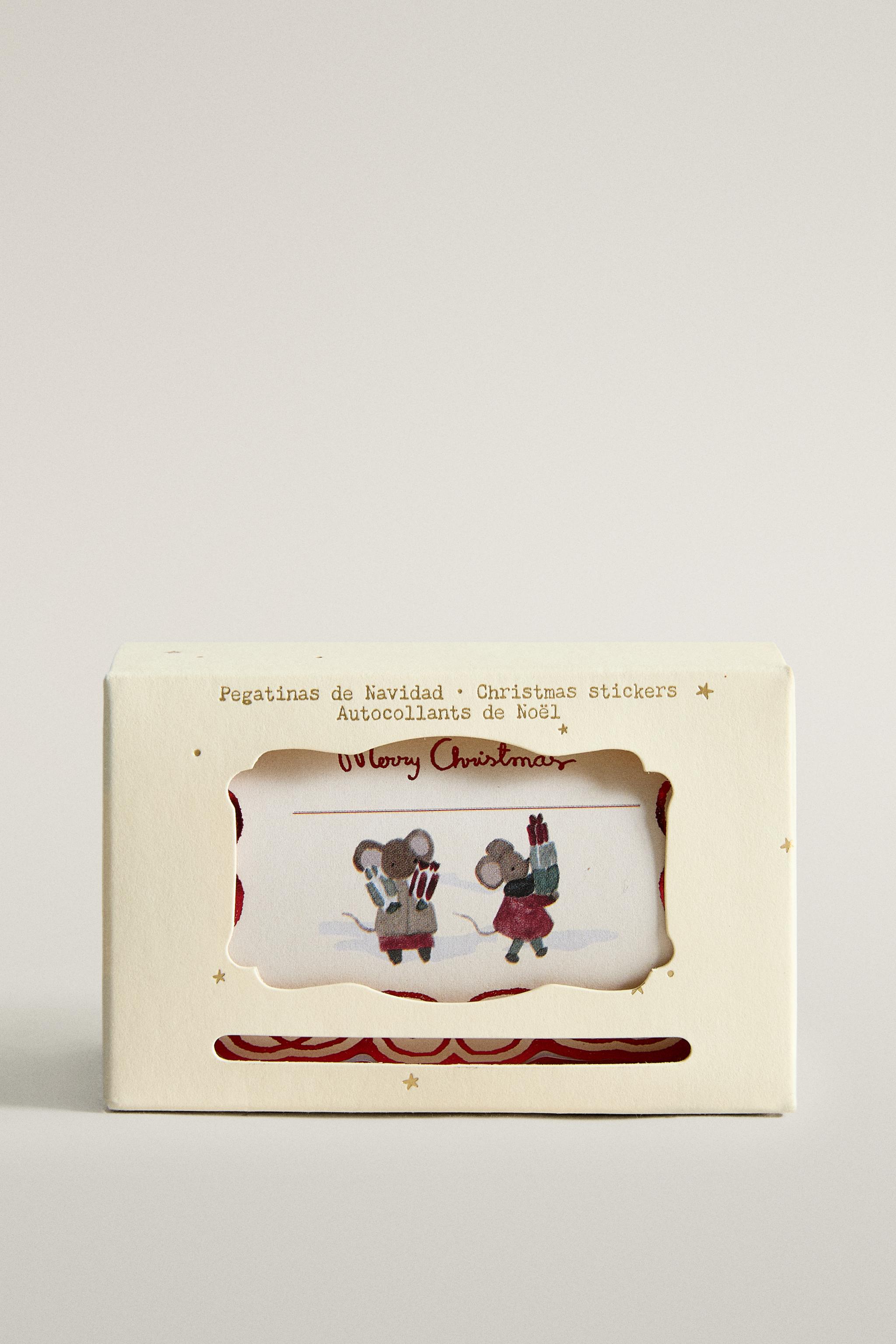 CHRISTMAS GIFT STICKERS (PACK OF 50) - Multicolored | ZARA United