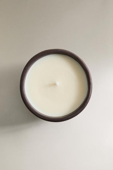 (220 G) BOUGIE PARFUMÉE LEATHER AMBER - Noir de Zara - Image 4