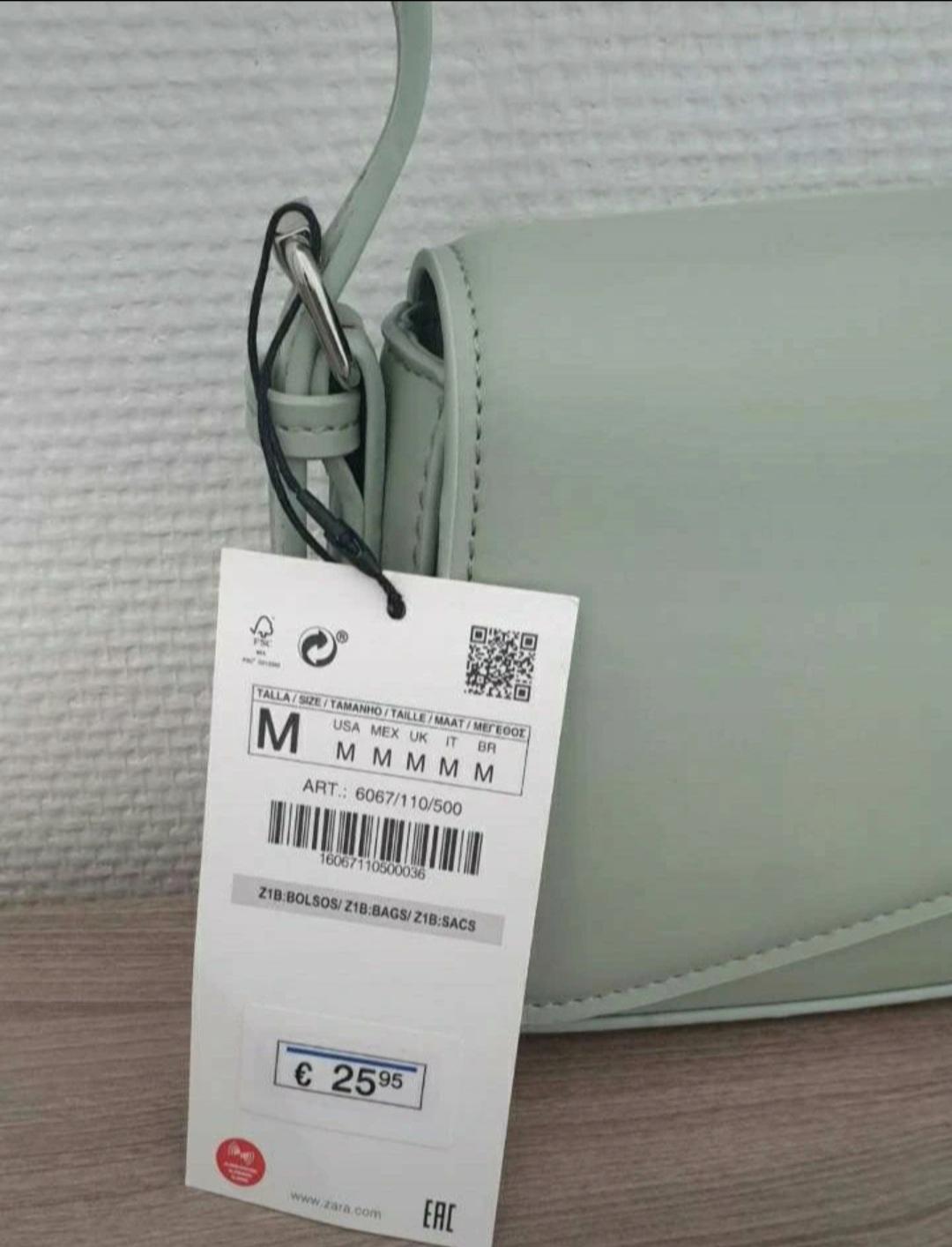 SHOULDER BAG WITH GEOMETRIC FLAP - Image 8