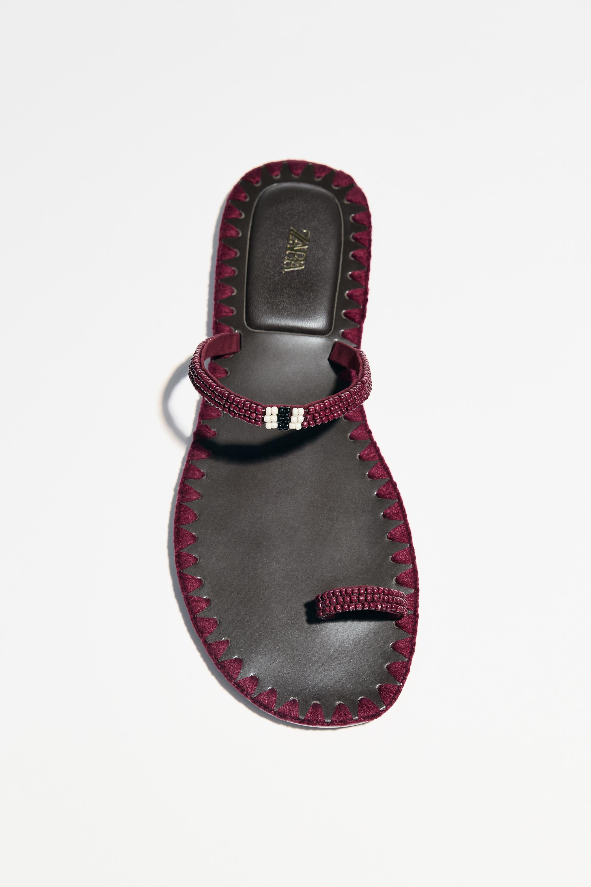 フラットサンダル - レディース | ZARA 日本