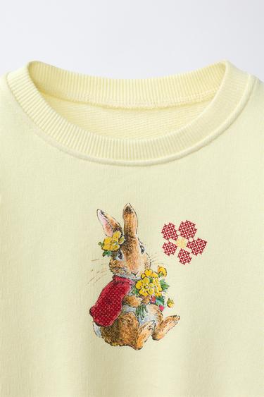 SWEAT PETER RABBIT ™ - Jaune de Zara - Image 2