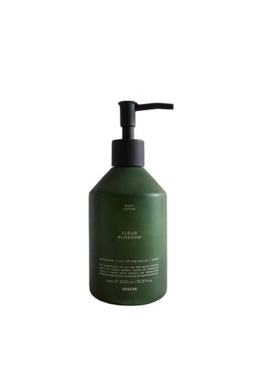 Zara (16.91 oz) FLEUR BLOSSOM BODY CREAM - Green