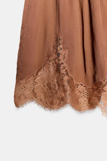 SHORT DENTELLE ZW COLLECTION - Tuile de Zara - Image 3