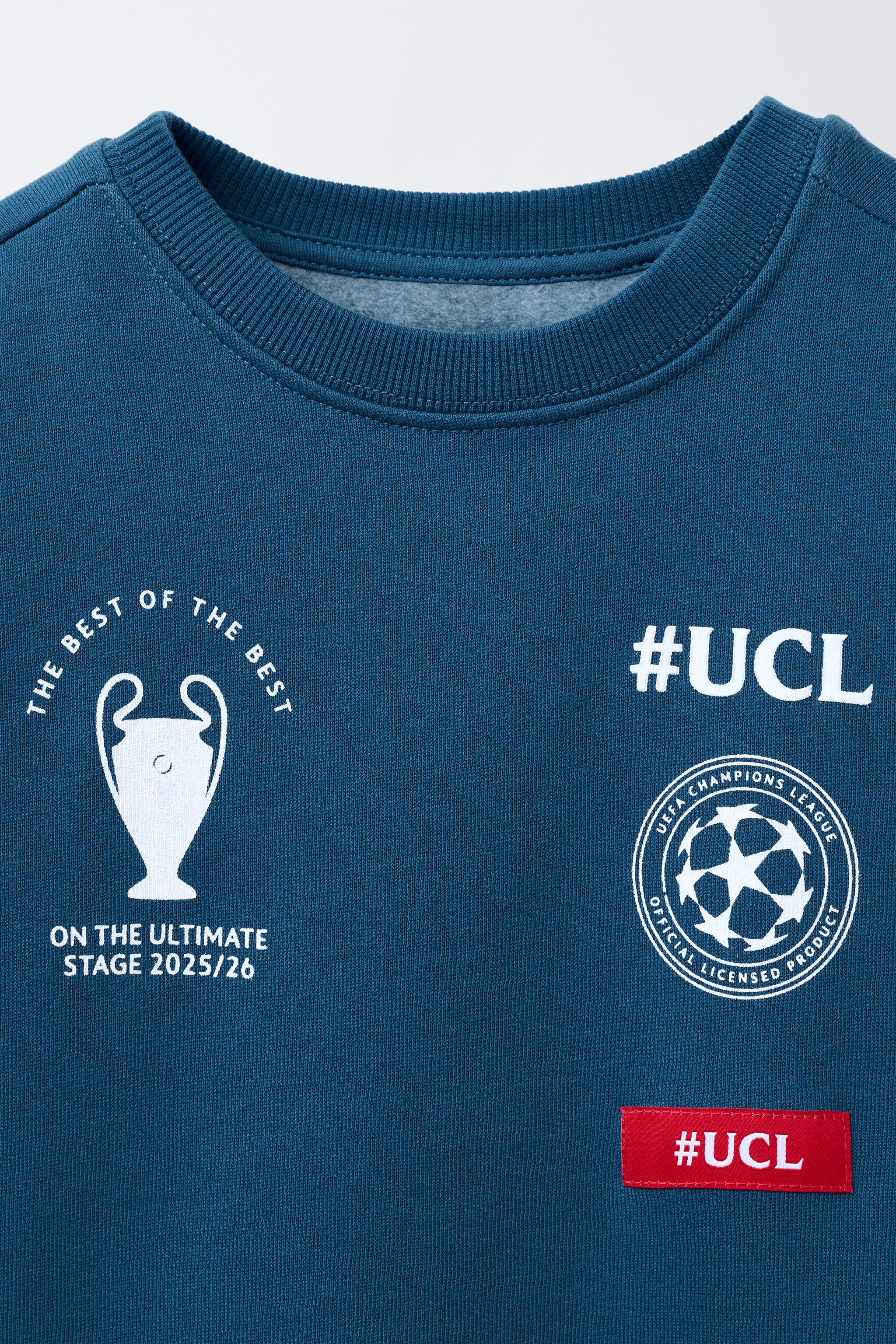 BLUZA UEFA CHAMPIONS LEAGUE ® - Jasnoniebieski | ZARA Polska