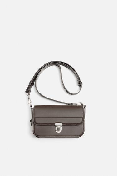 PLAIN CROSSBODY BAG - Brown by Zara