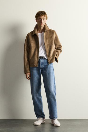 CHAMARRA RELAX FIT ANTELINA - Tostado de Zara