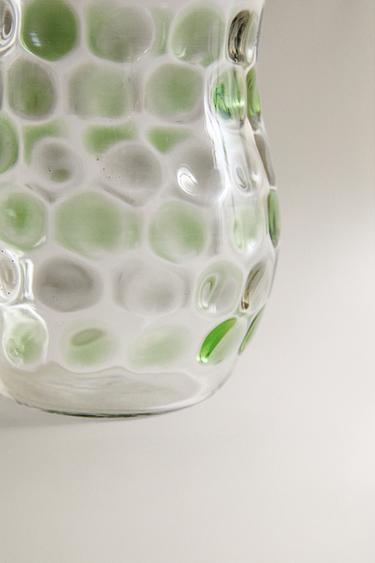 RAISED CIRCLE DESIGN TUMBLER - Green by Zara - Image 3