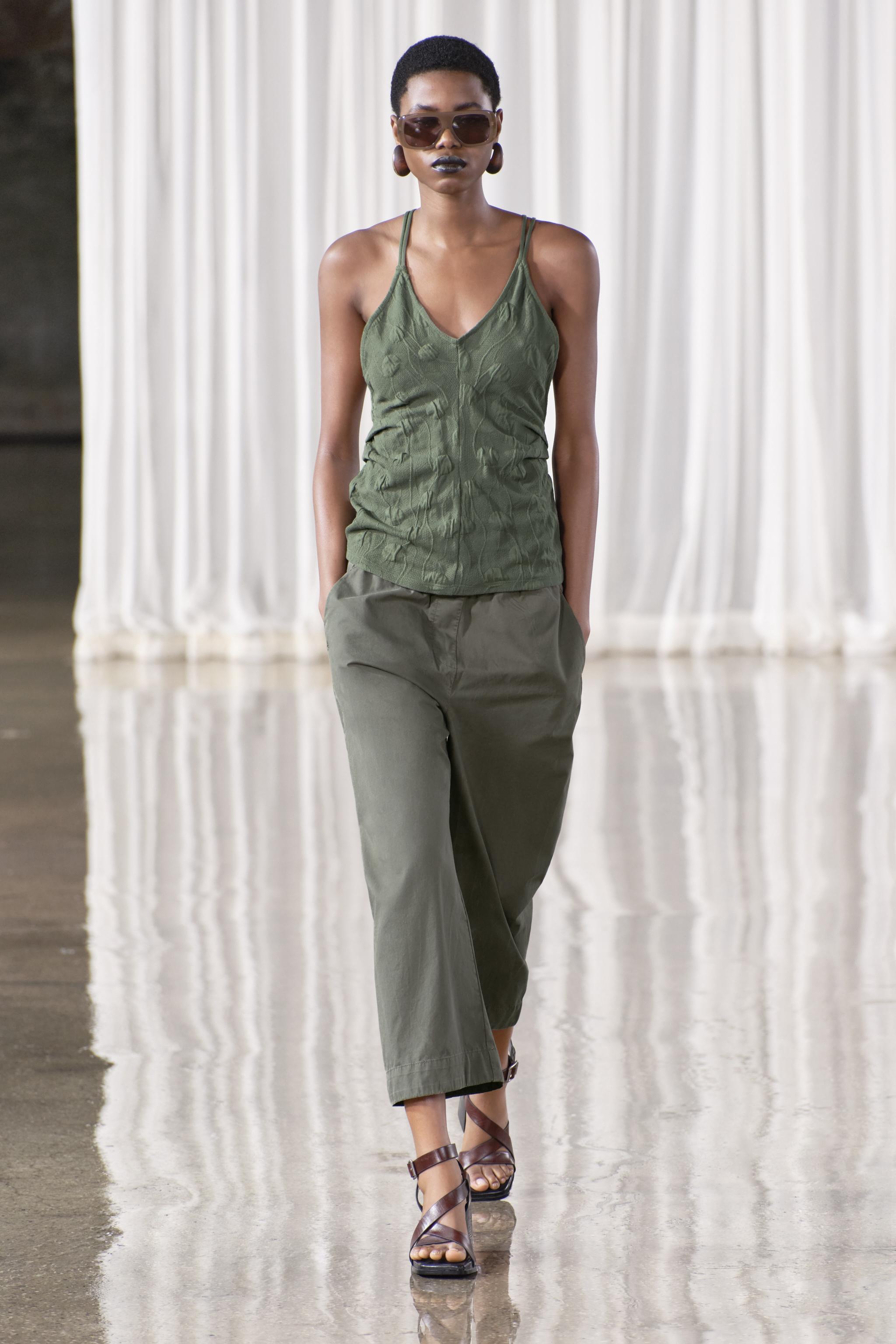 ZW COLLECTION CULOTTES - Khaki | ZARA United States