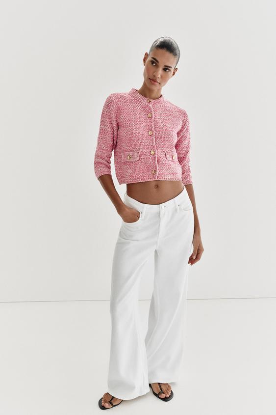 FRENCH SLEEVE CARDIGAN