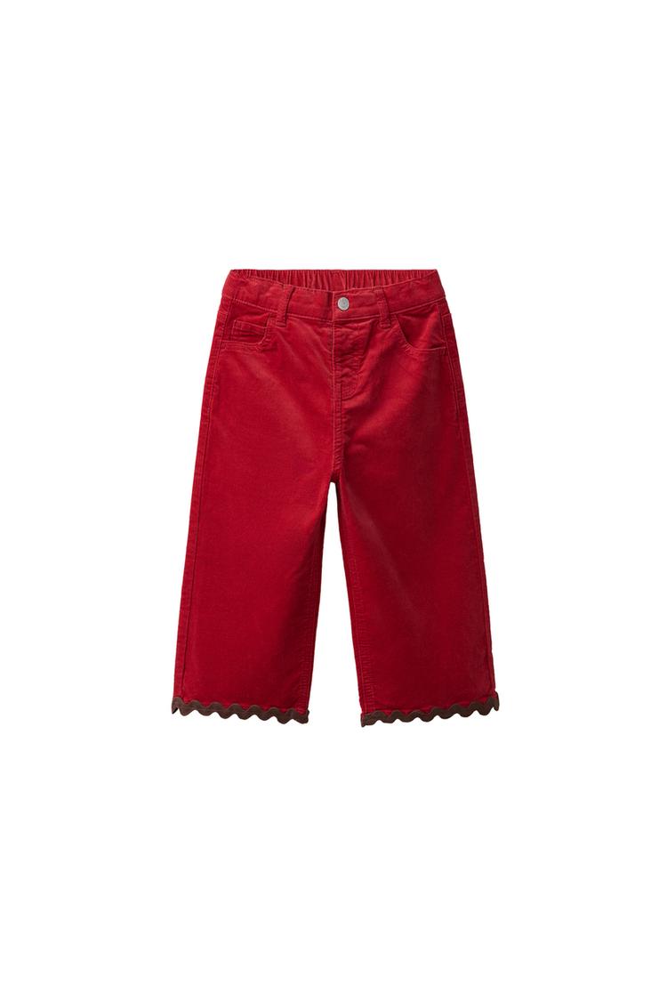 PANTALÓN CULOTTE VELVET ONDULINA