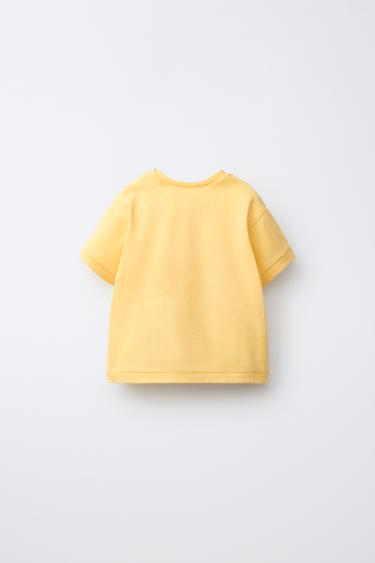 T-SHIRT IMPRIMÉ CASA LAWA X ZARA KIDS - Jaune de Zara - Image 1