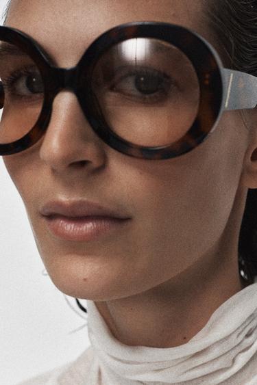 OVAL SUNGLASSES - Brown by Zara