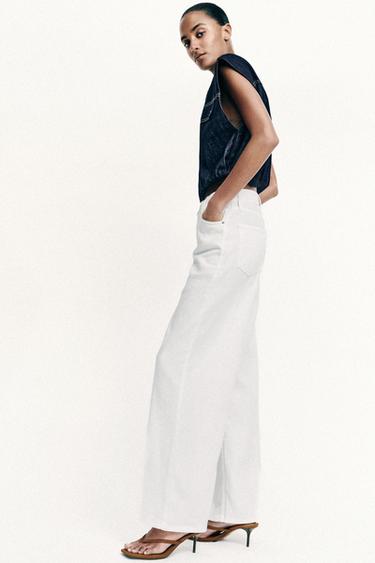 SANDALES À TALONS ET BRIDE - Marron de Zara