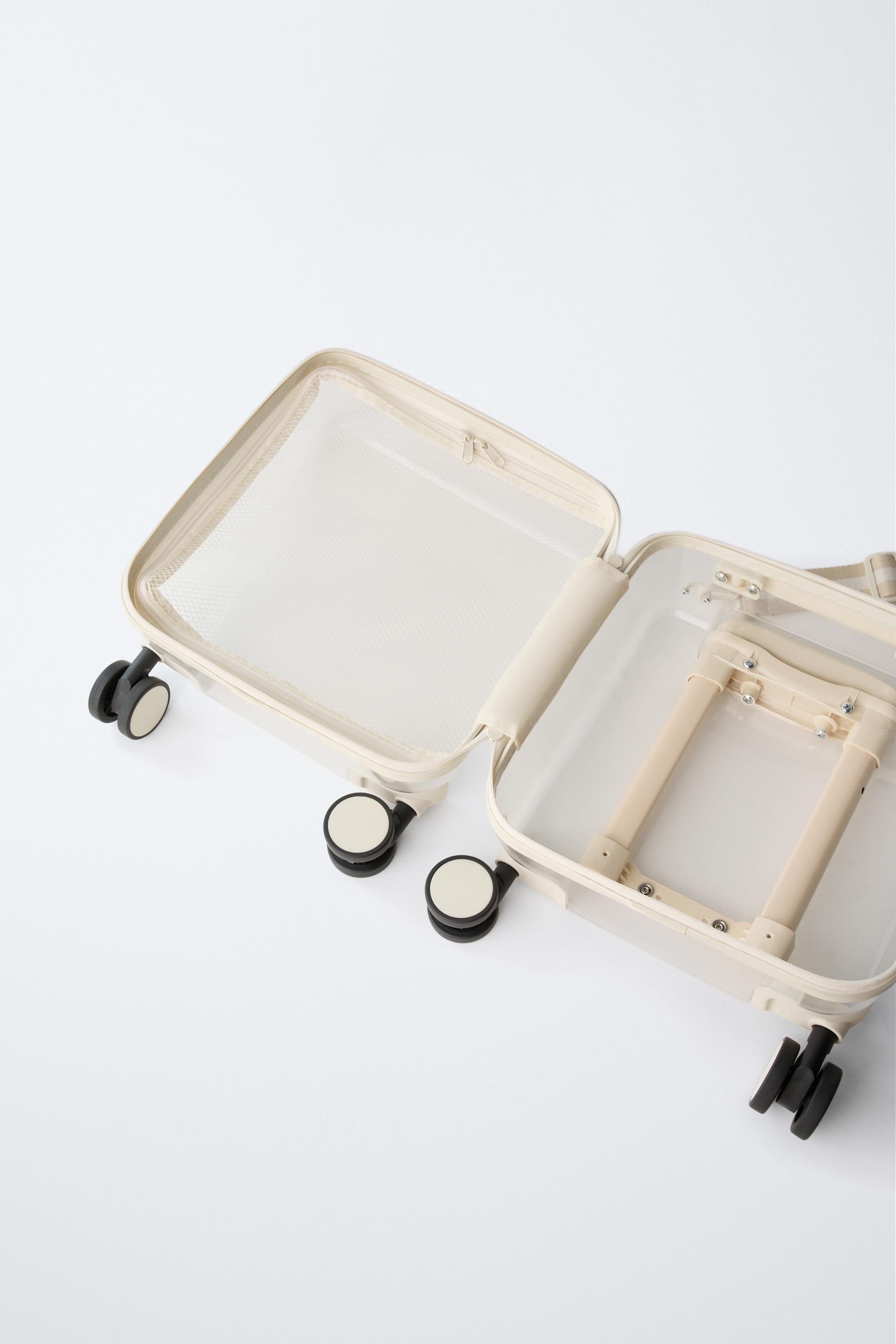 Детские чемоданы Zara TRANSPARENT TRAVEL SUITCASE — фото 4