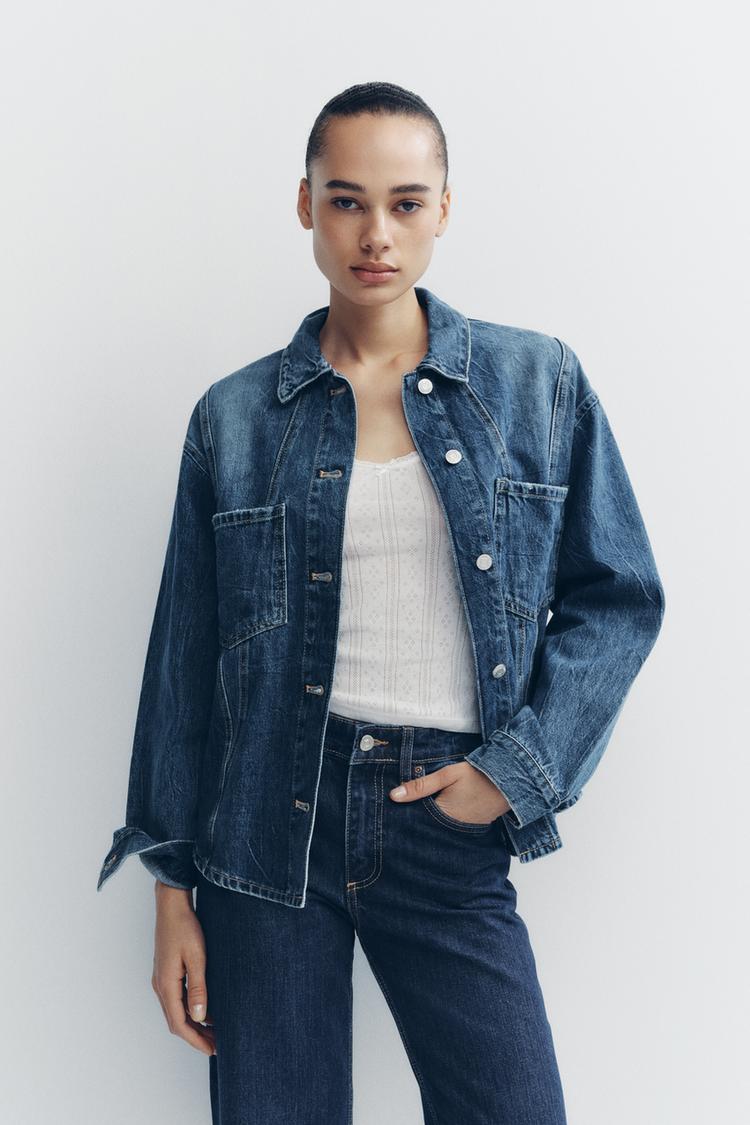 MID-RISE WIDE-LEG TRF JEANS