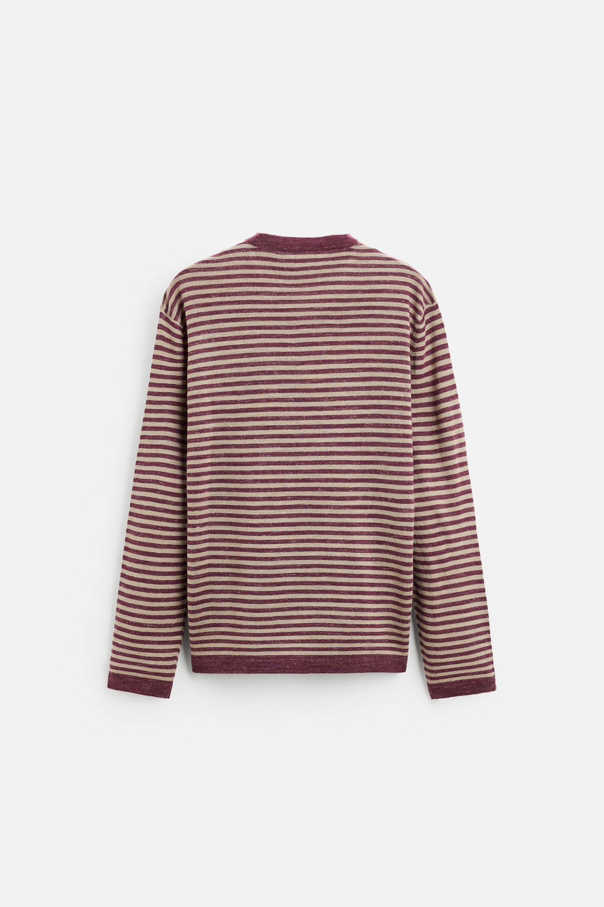 STRIPED JACQUARD SWEATER - striped | ZARA United States