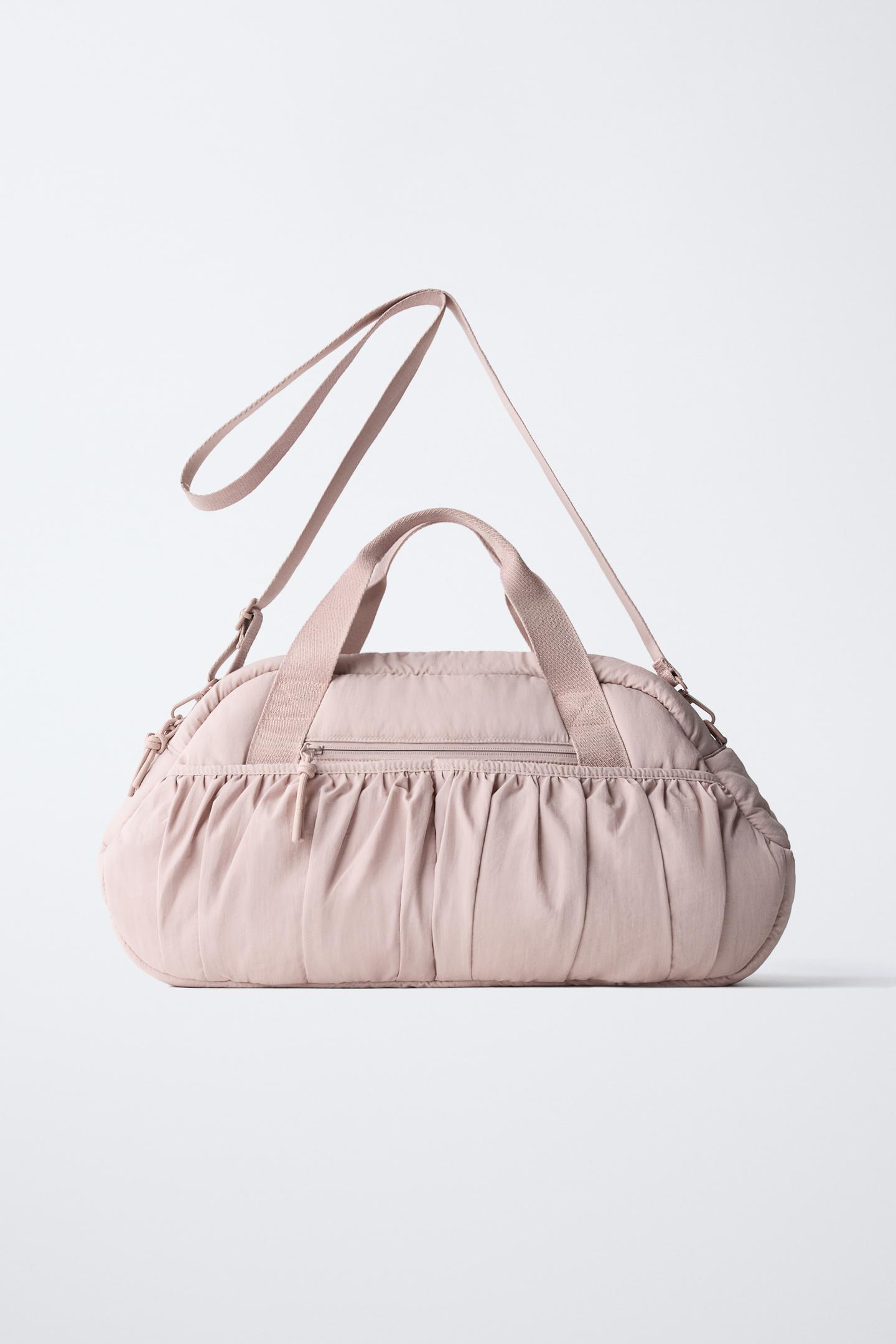 Детская сумка Zara Quilted Bowling, цвет: Розовый