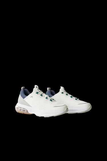 AIR CUSHION TRAINERS - White by Zara