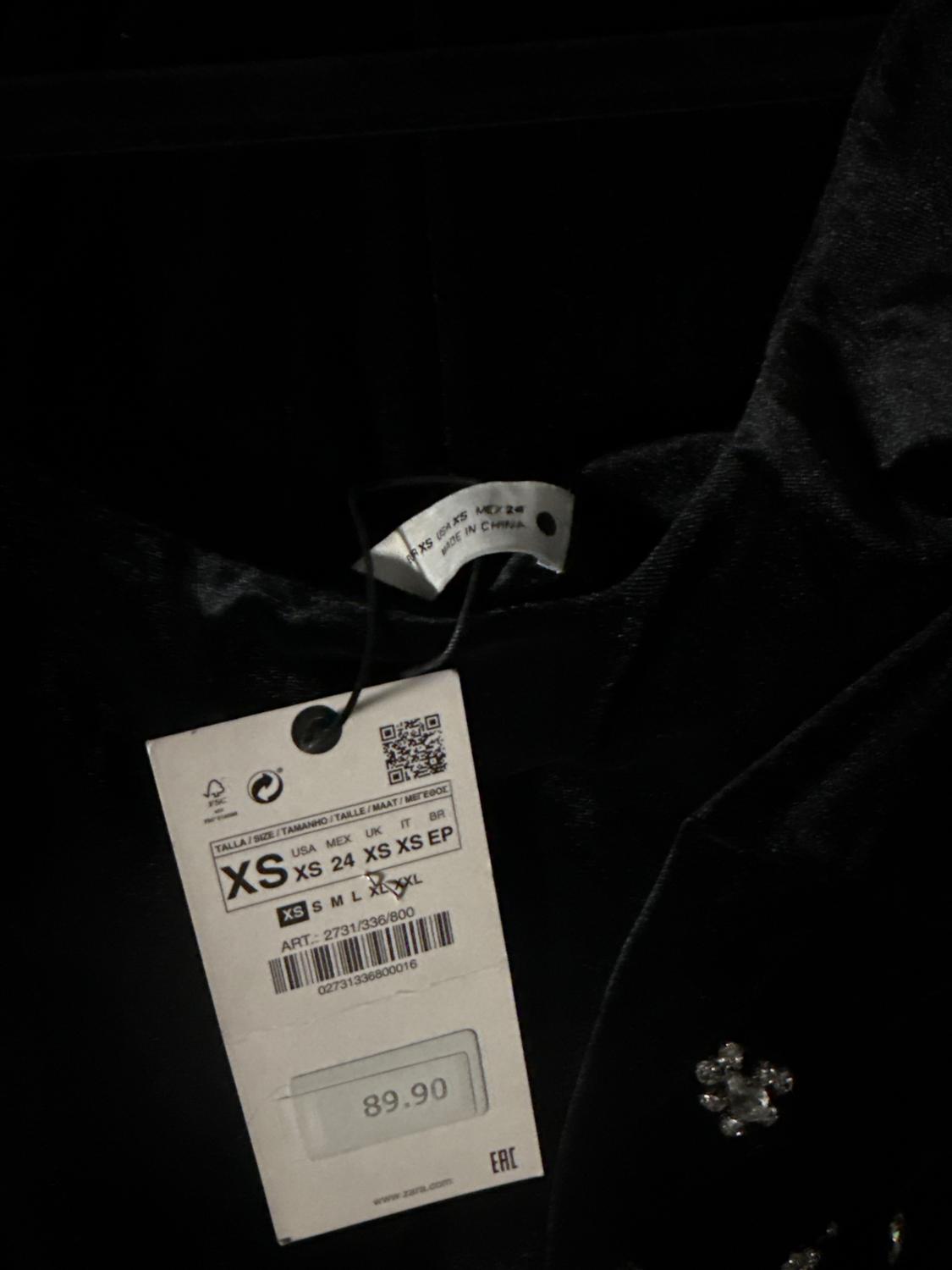 JEWEL TRIM VELVET DRESS - Image 5