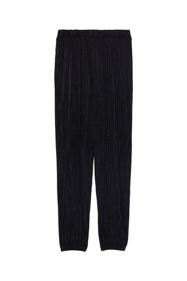 PLEATED JOGGERS